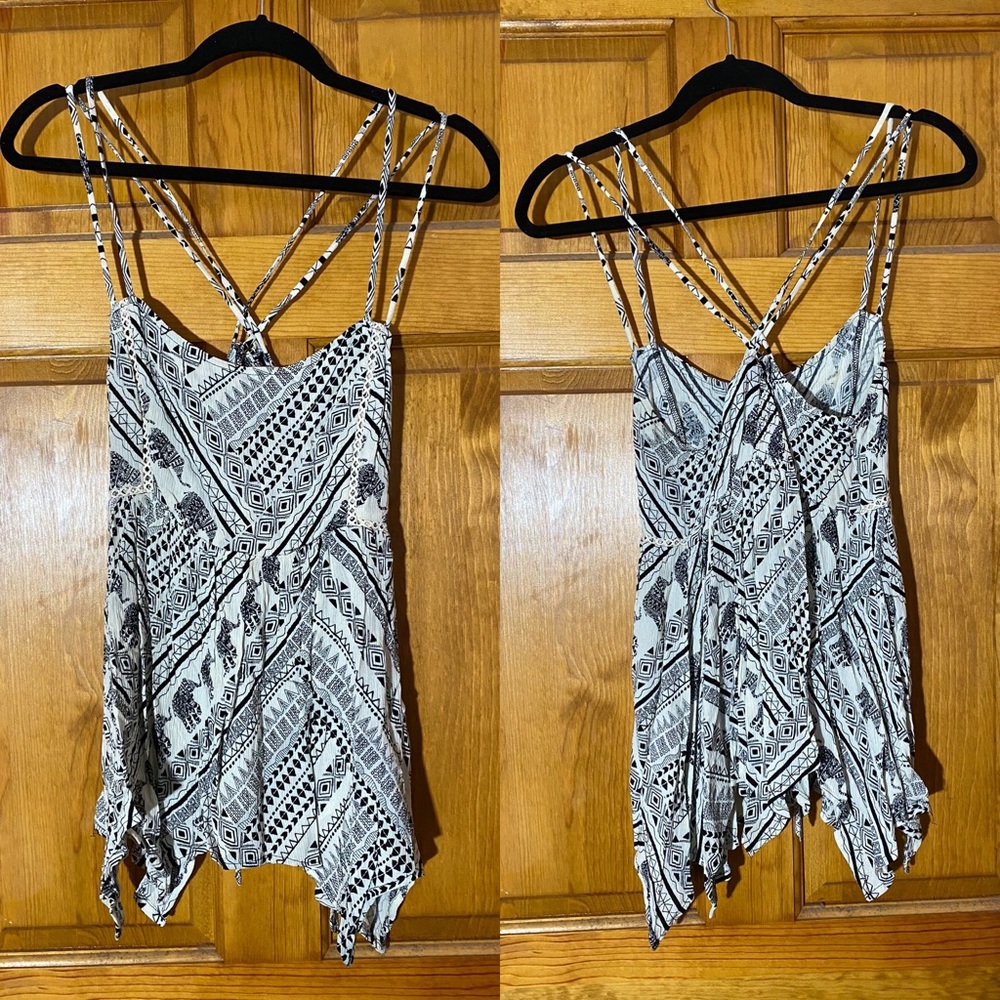 Maurices flowy elephant tank top